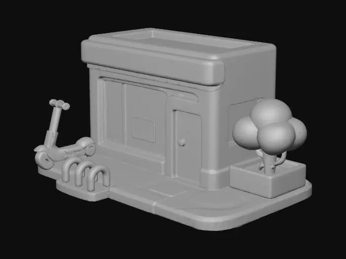 3D model for Modern Berlin#Christmas2025 Tech Hub