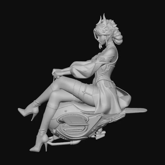 3D model for 无人机王昭君