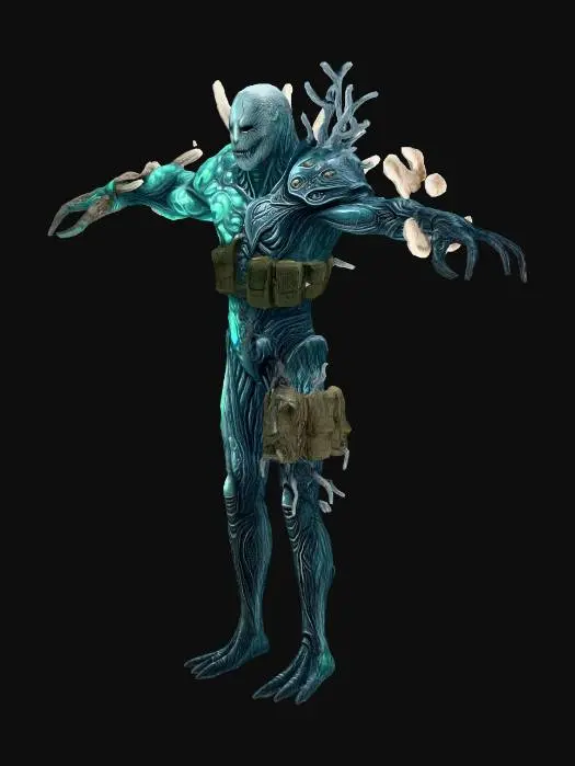 3D model for Verdant Predator