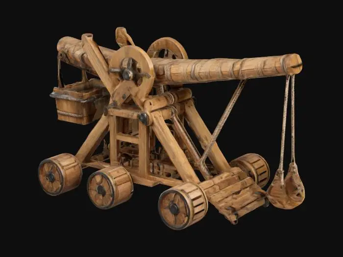 3D model for Trebuchet