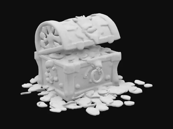 3D model for Treasure Overflow 