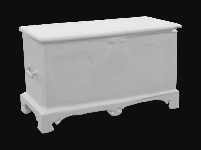 3D model for Painted Trunk with Zodiac Motifs