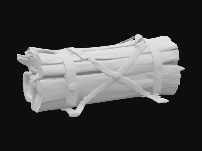 3D model for Wooden Bundle