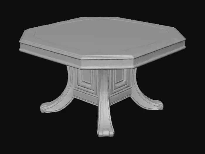 3D model for Octagonal Elegance