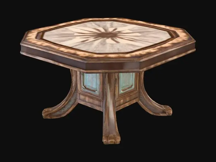 3D model for Octagonal Elegance