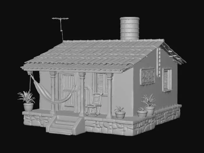 3D model for Hideout Retreat