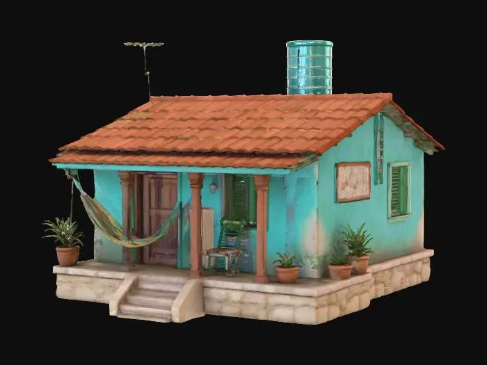 3D model for Hideout Retreat
