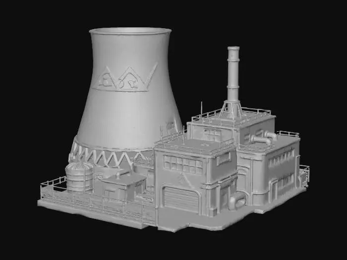 3D model for Nuclear Facility Model