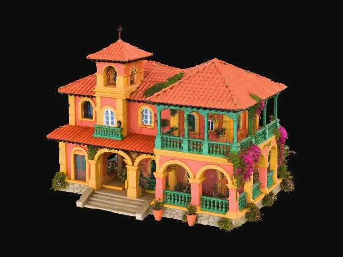 3D model for Casa Encantadora