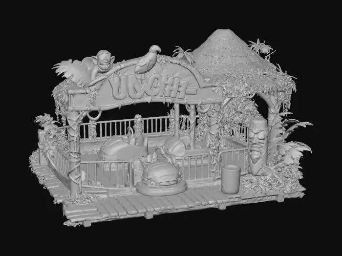 3D model for Jungle Ride Adventure