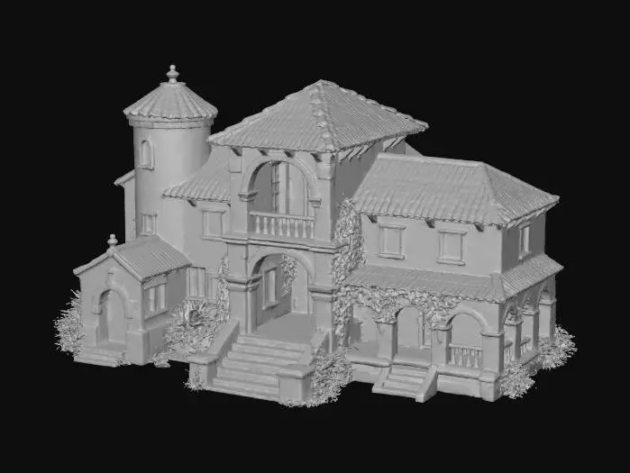 3D model for Villa of Solitude
