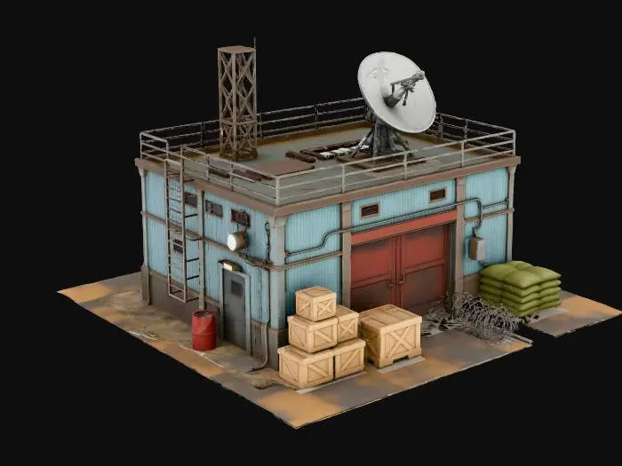 3D model for Radar Outpost