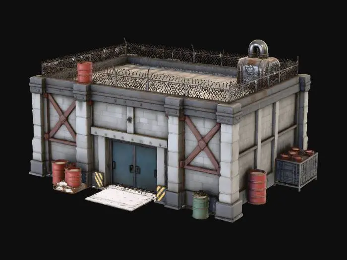 3D model for Bunker Barricade