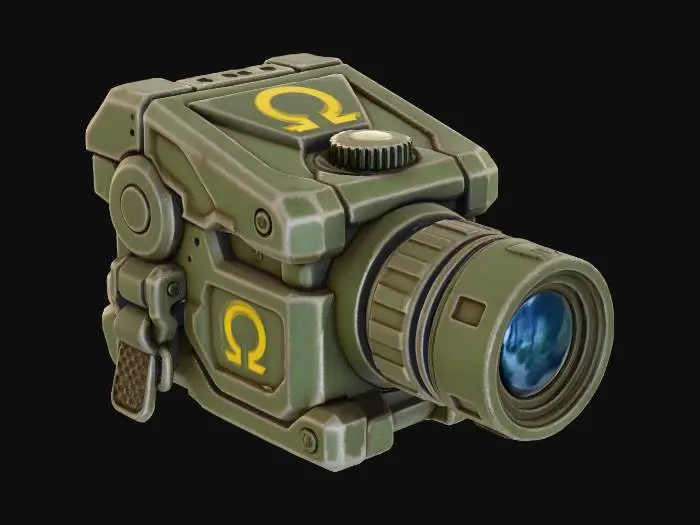 3D model for Omega Lens Device