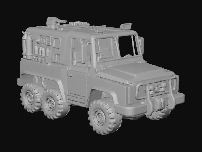 3D model for Volcano Explorer Vehicle
