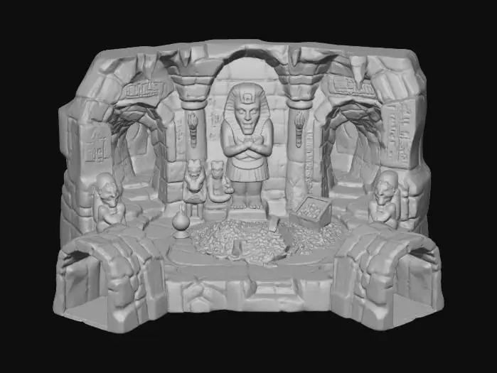 3D model for Pharaoh's Treasure Chamber