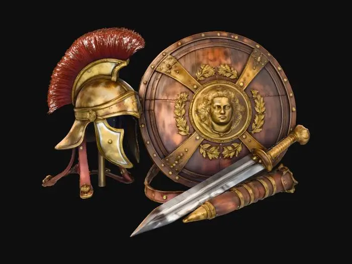 3D model for Ancient Warrior's Arsenal