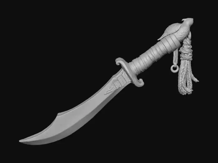 3D model for Eagle's Claw Blade