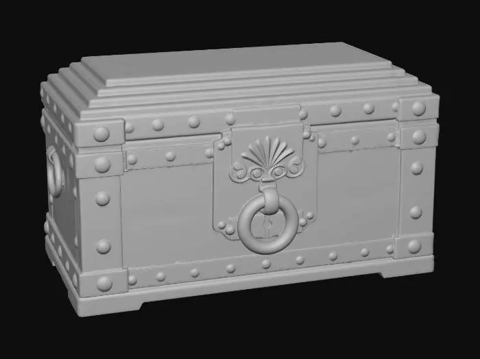 3D model for Ornate Treasure Chest
