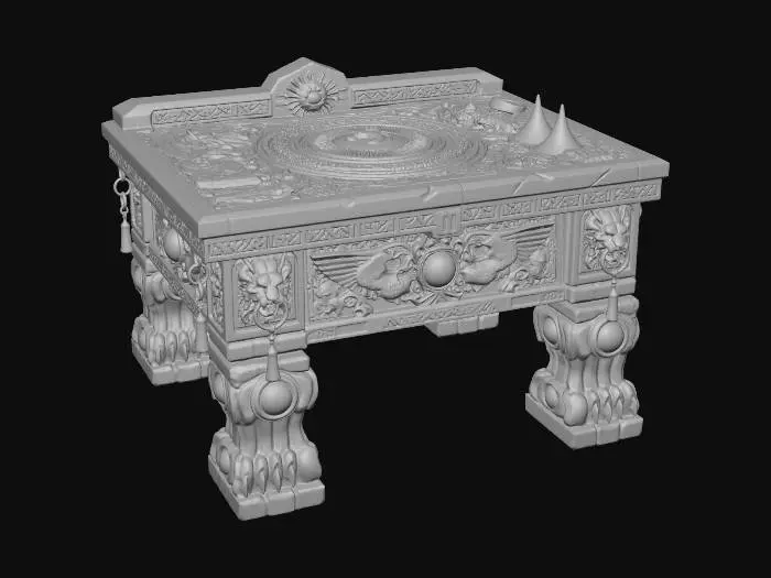 3D model for Suncrest Dragon Chest