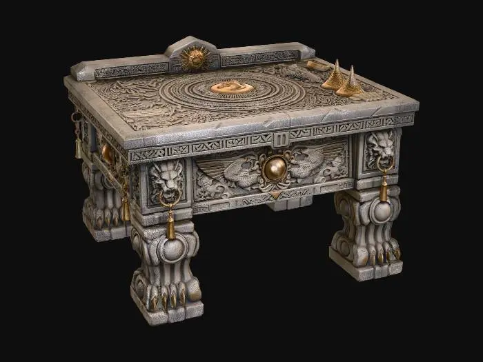 3D model for Suncrest Dragon Chest