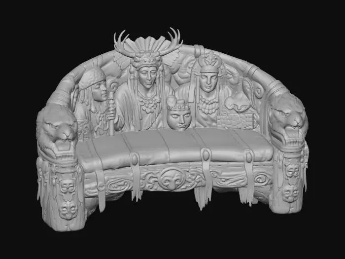 3D model for Throne of the Ancestors