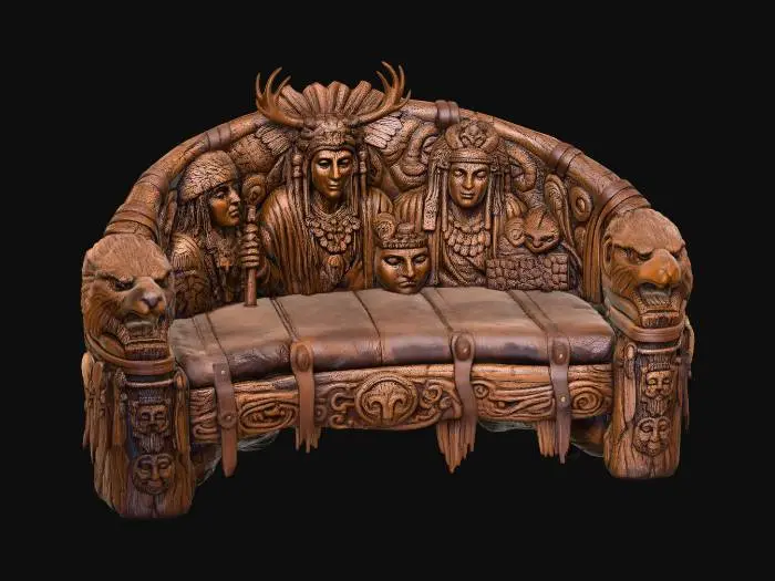 3D model for Throne of the Ancestors