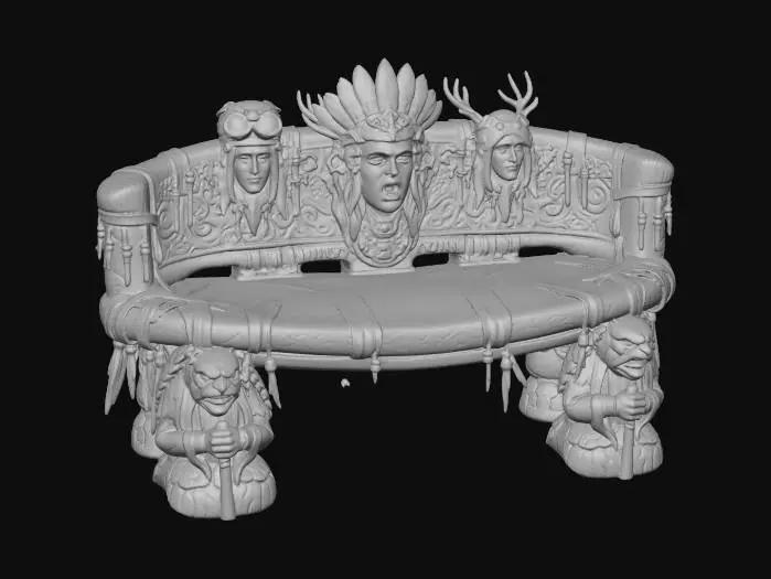 3D model for Throne of the Ancestors
