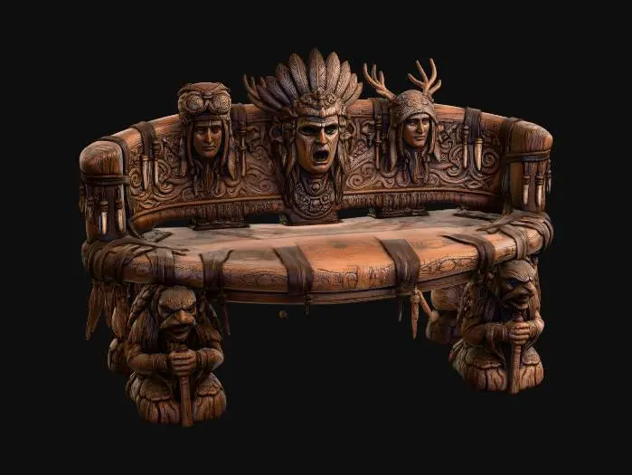 3D model for Throne of the Ancestors