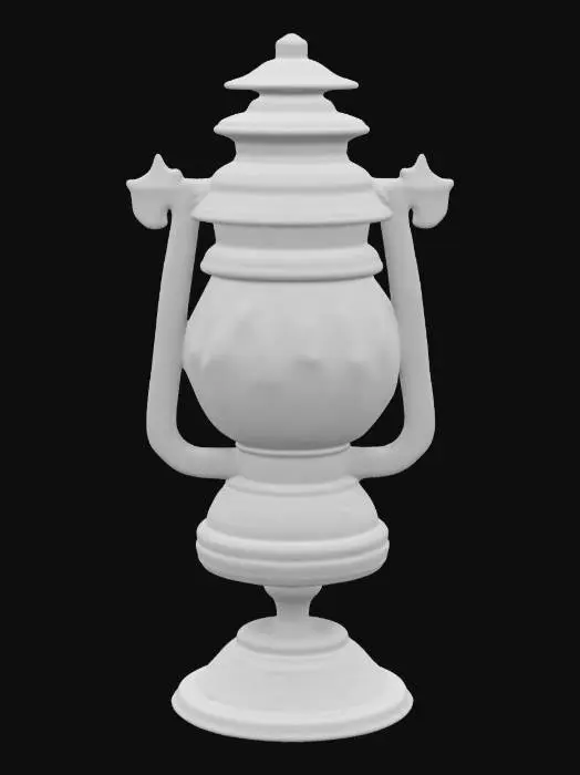 3D model for Victorian Lamp