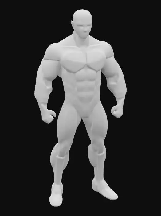 3D model for Super Hero