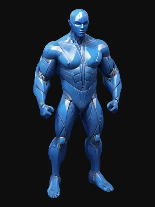 3D model for Super Hero