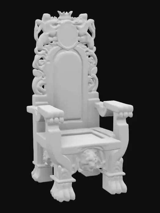 3D model for Majestic Throne