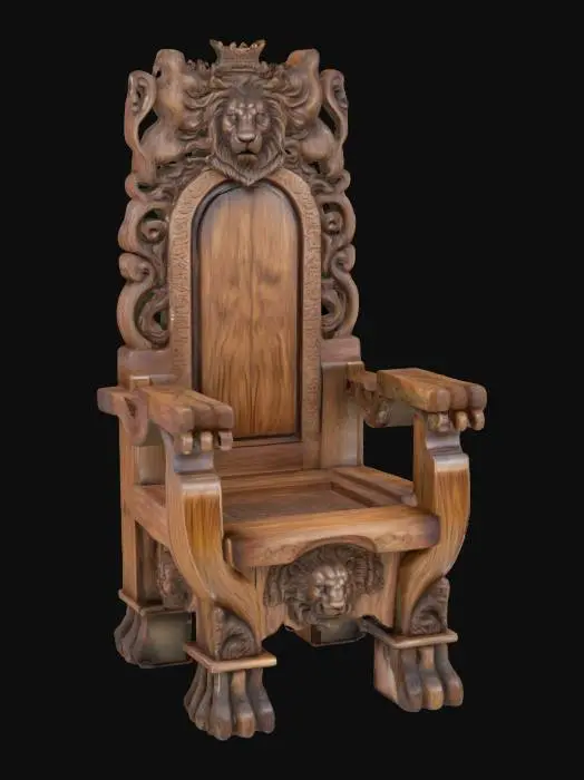 3D model for Majestic Throne