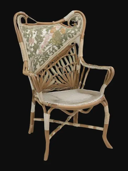 3D model for Artistic Rattan Elegance