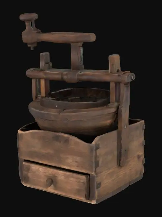 3D model for Antique Grinder.