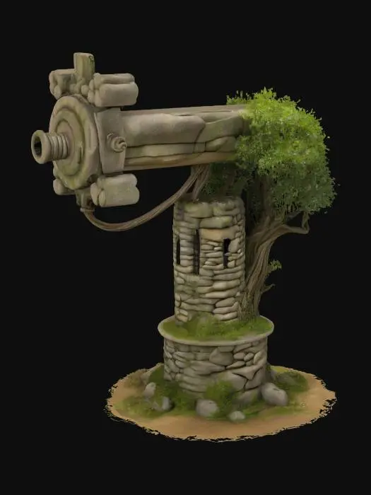 3D model for Nature's Canon