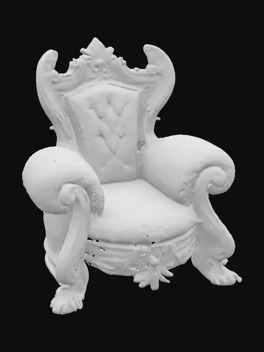 3D model for Nordic Throne Seat