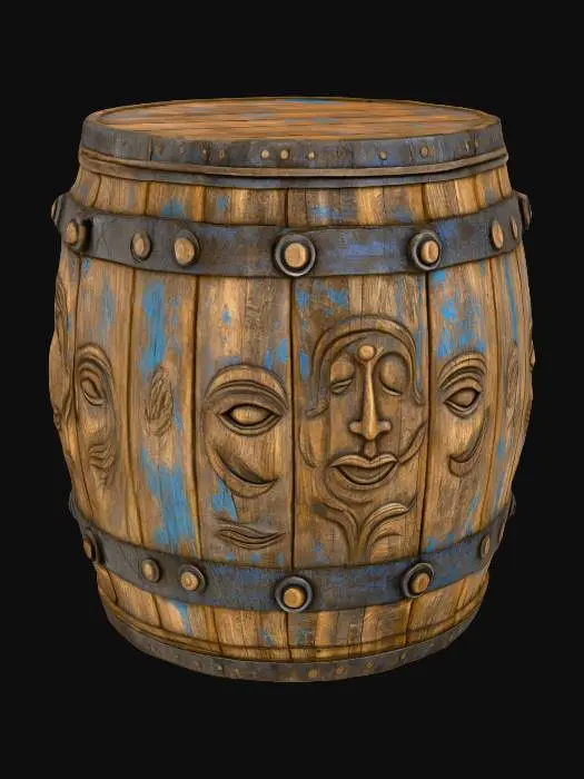 3D model for Mystic Barrel