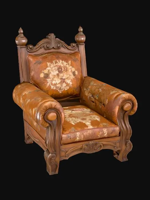 3D model for Regal Throne