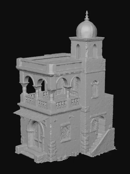 3D model for Desert Minaret House