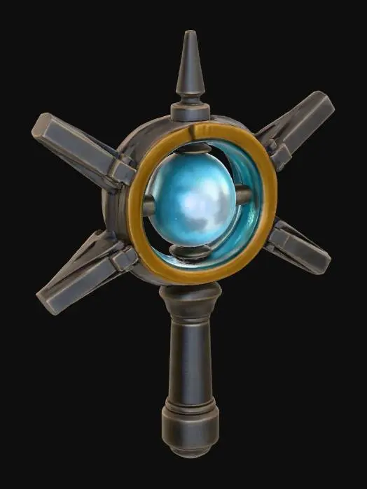 3D model for Mystic Scepter