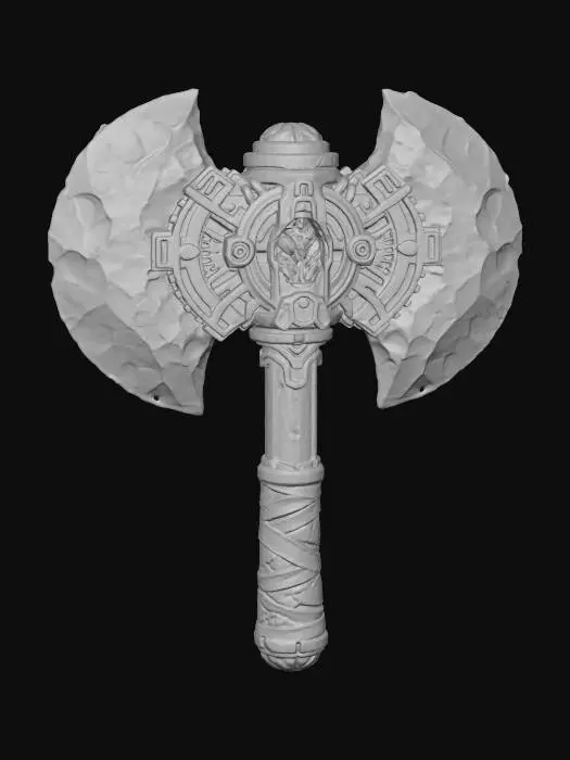 3D model for Inferno Axe Artifact