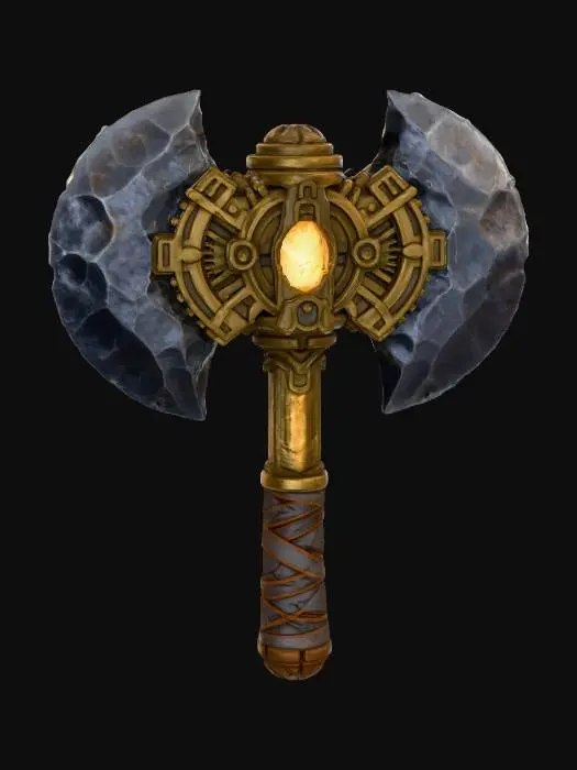 3D model for Inferno Axe Artifact