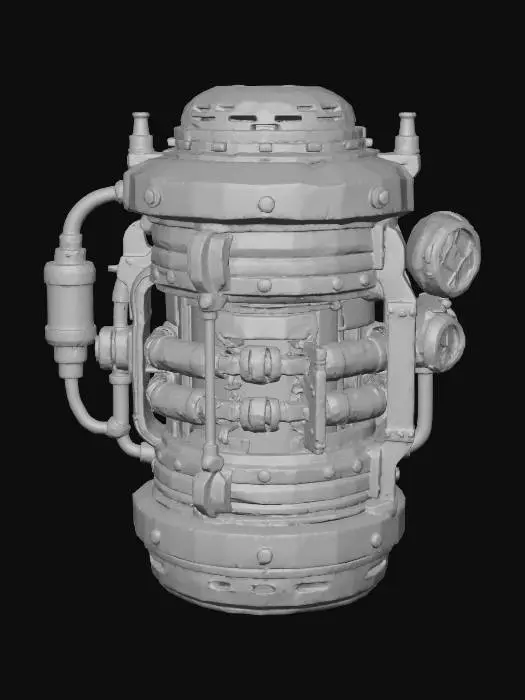 3D model for Steampunk Generator
