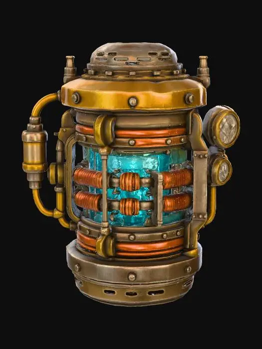 3D model for Steampunk Generator