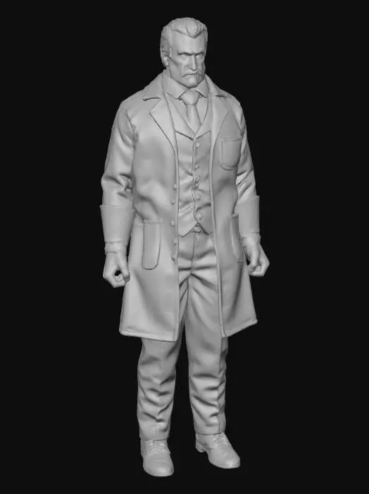 3D model for Detective Doll
