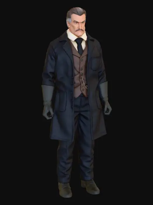 3D model for Detective Doll
