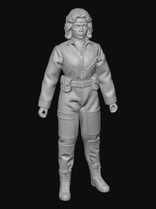 3D model for Astronaut Action Figure