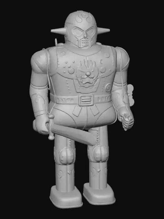 3D model for Retro Robot Toy